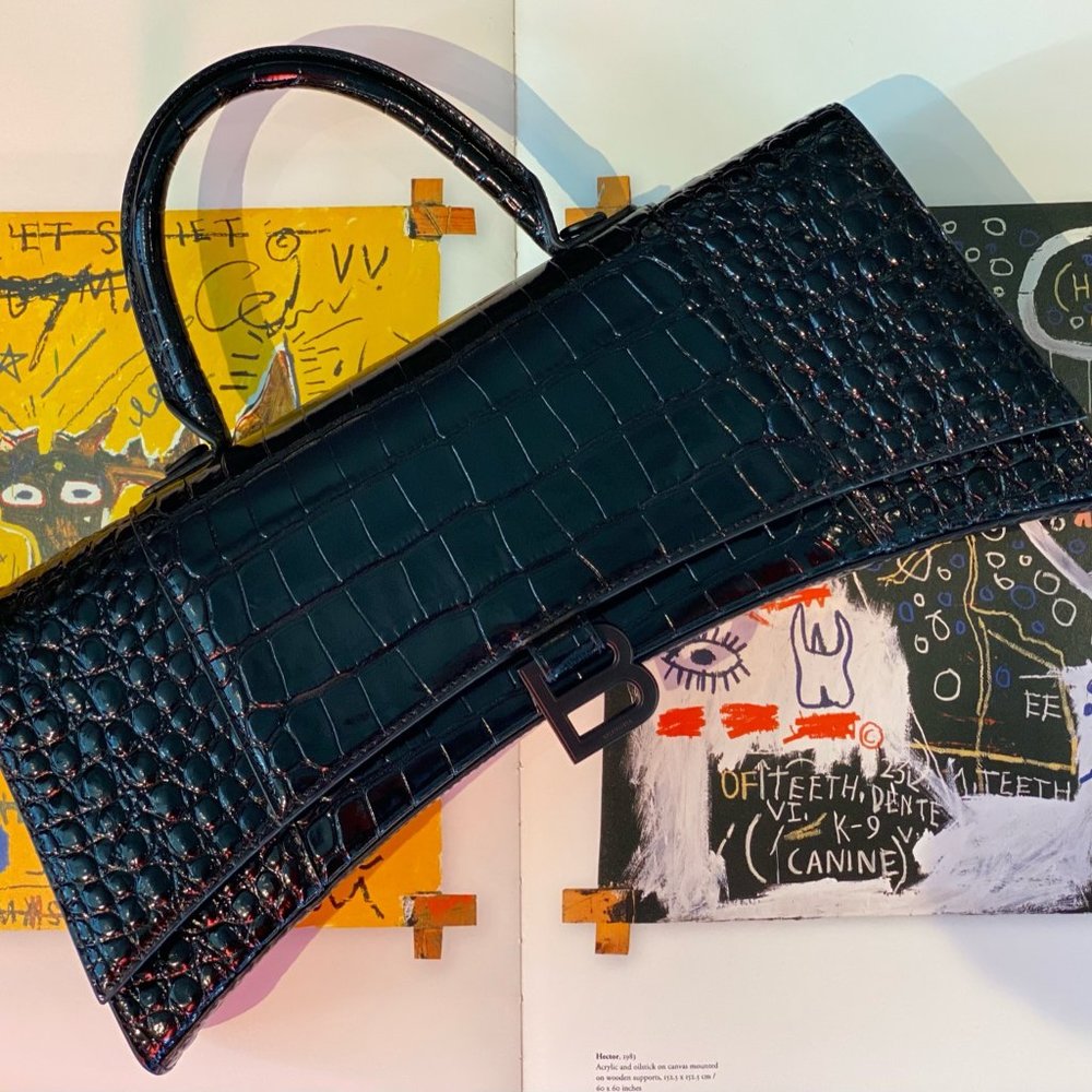 Balenciaga Hourglass Stretch Tote